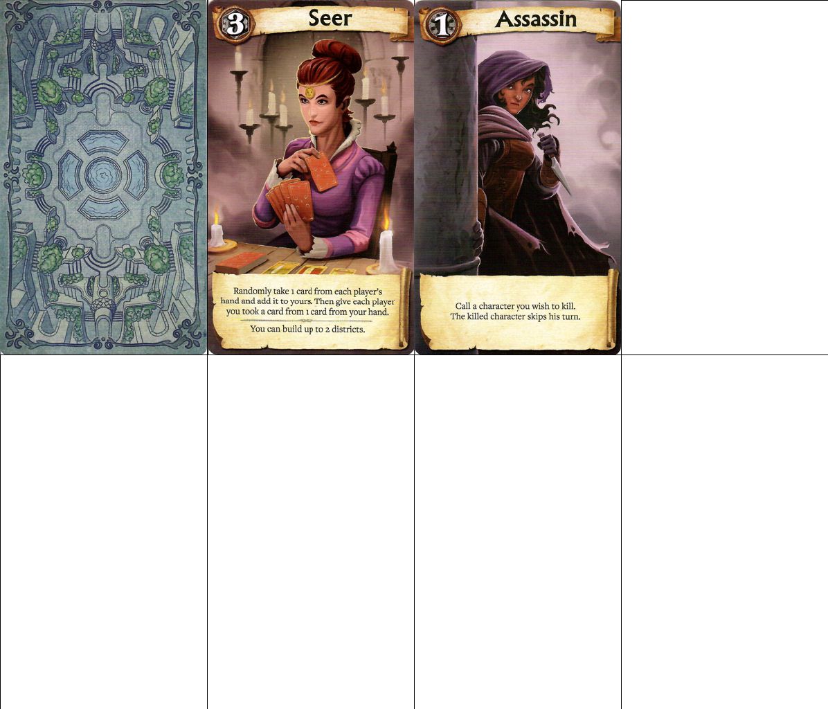 Character Cards